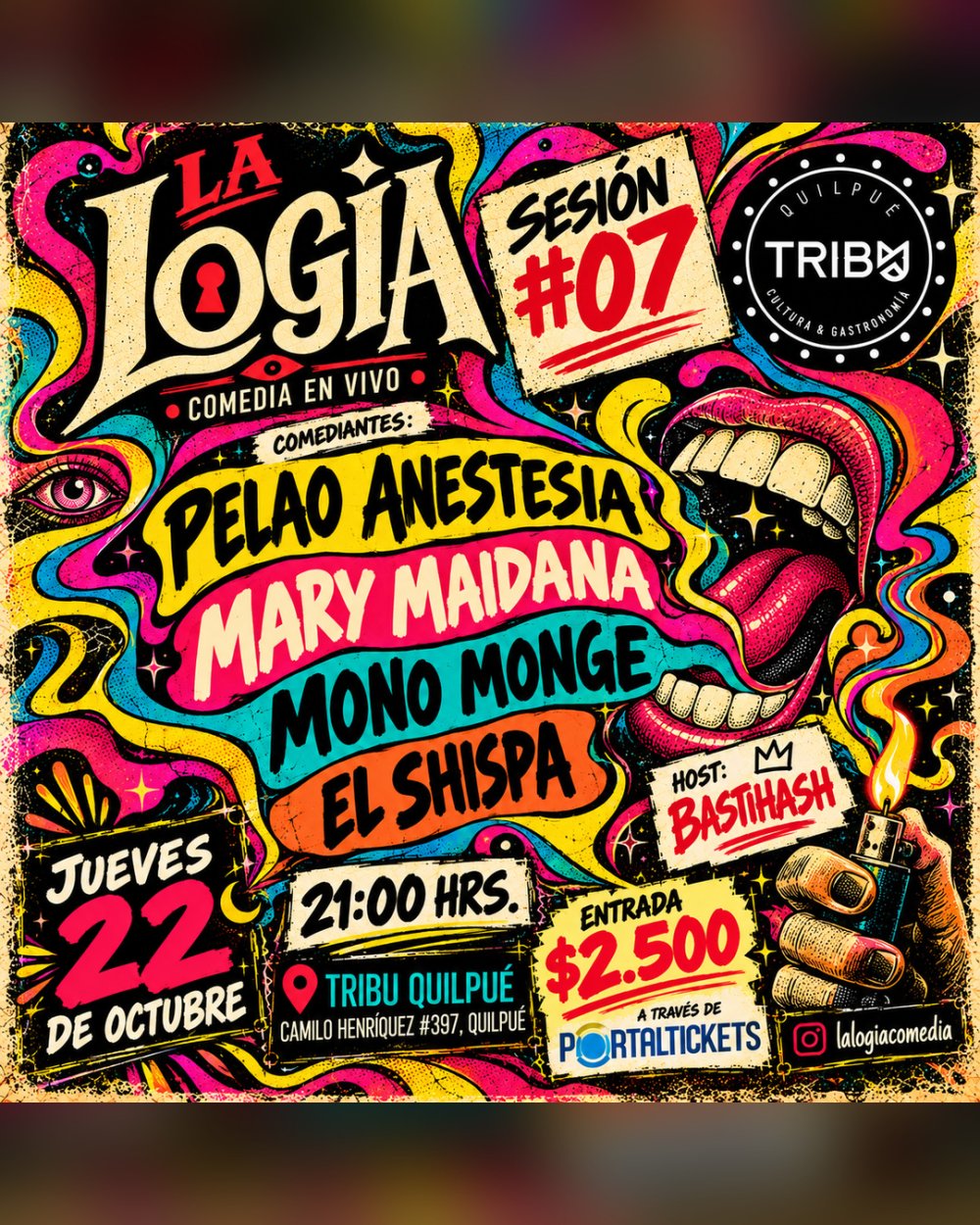 LA LOGIA COMEDIA EN VIVO SESIÓN 07