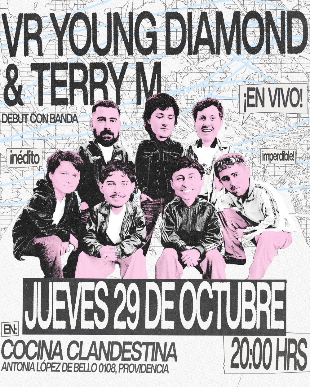 VR YOUNG DIAMOND & TERRYM - DEBUT CON BANDA
