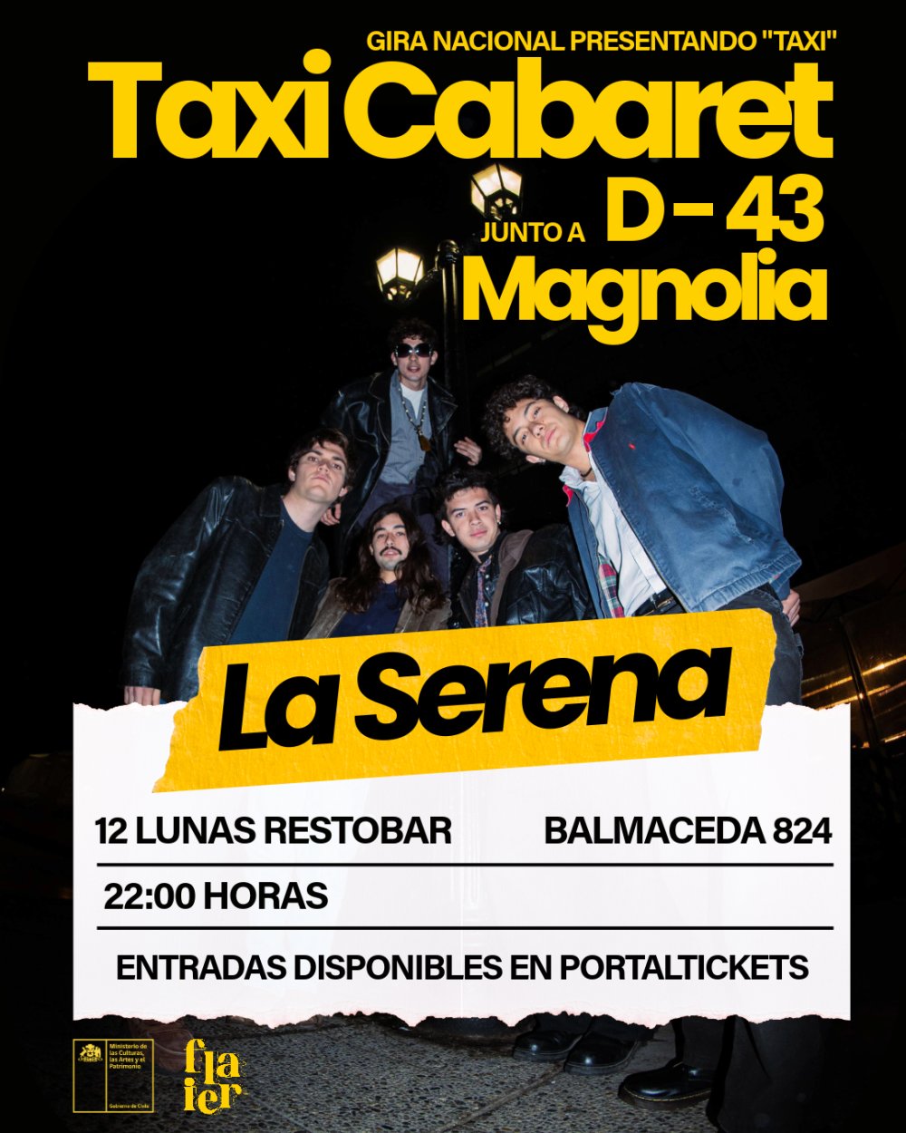 TAXI CABARET EN LA SERENA JUNTO A MAGNOLIA Y D-43
