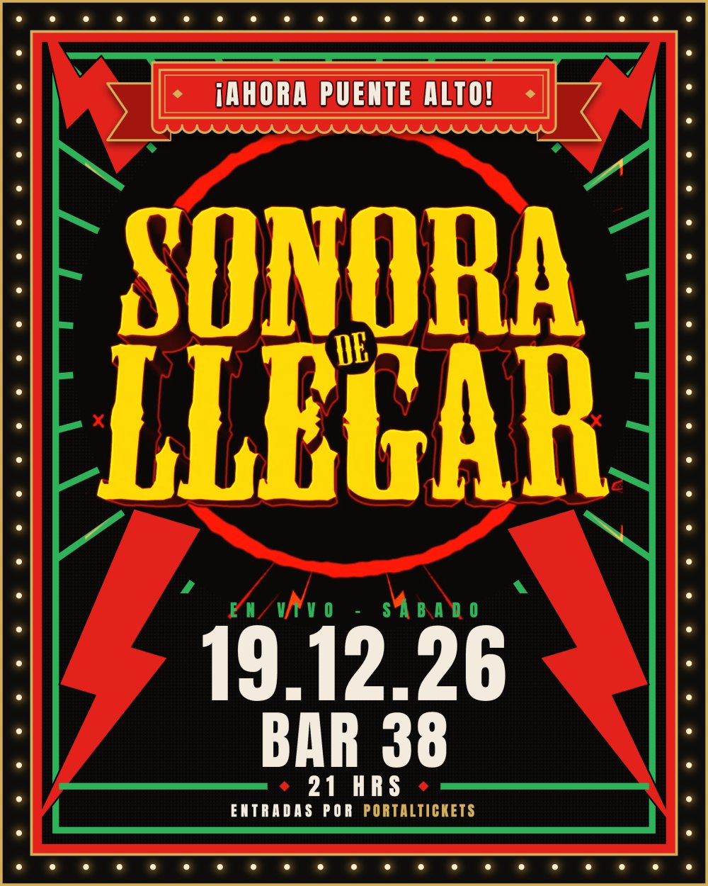 SONORA DE LLEGAR