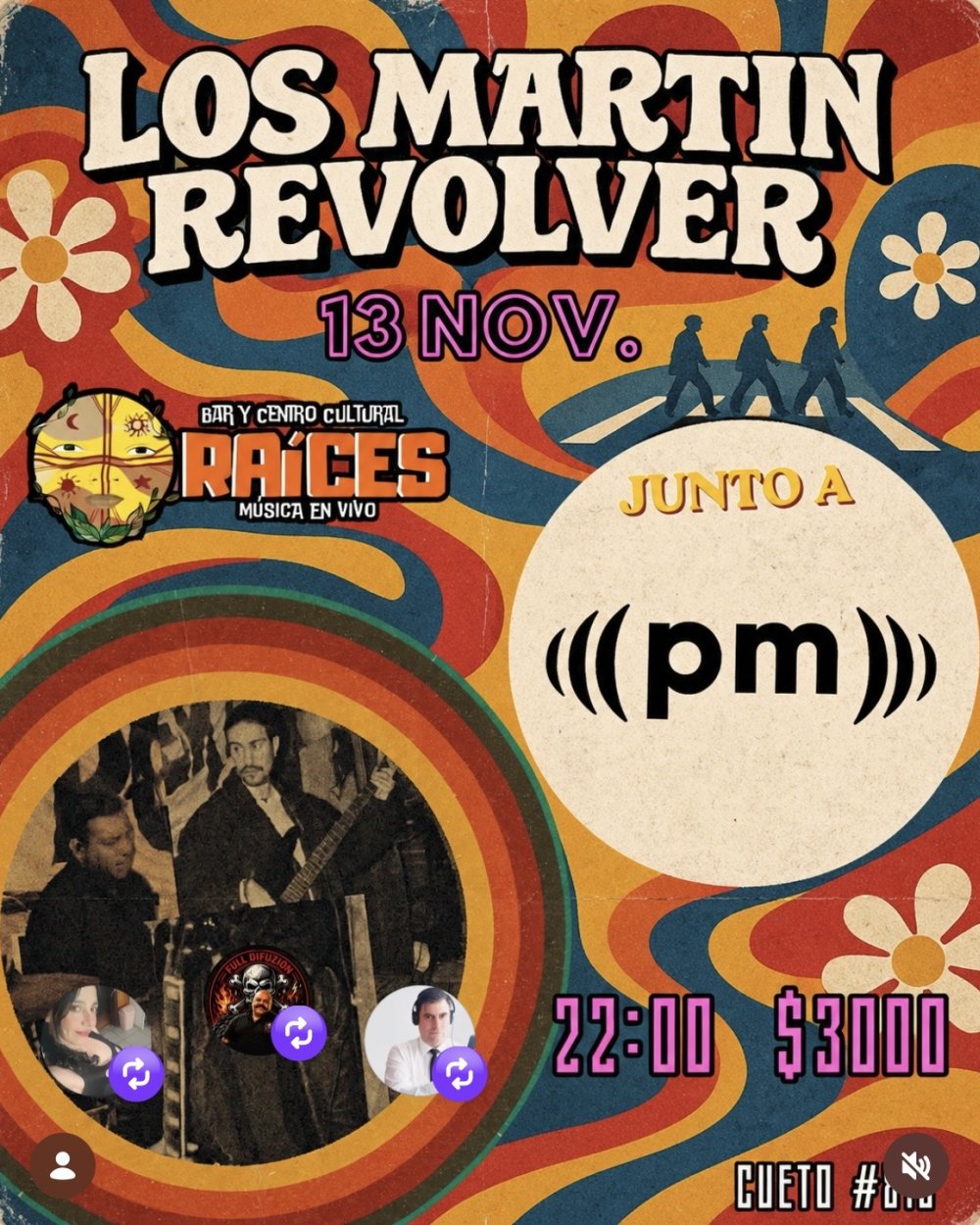 LOS MARTIN REVOLVER Y PM
