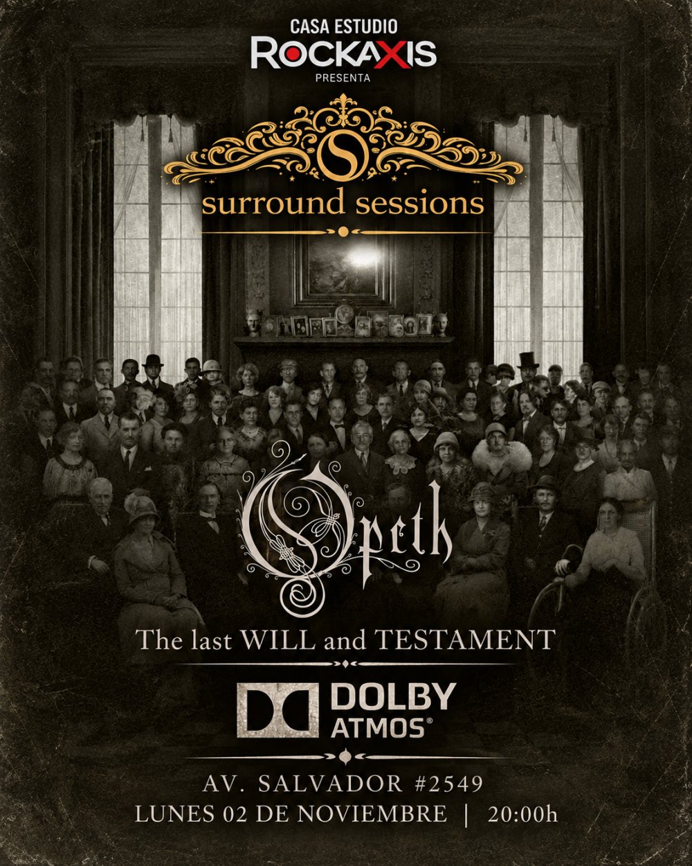 SURROUND SESSIONS: OPETH - THE LAST WILL AND TESTAMENT