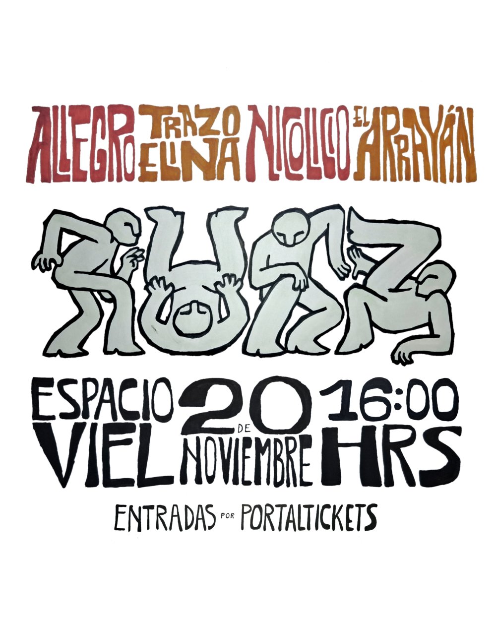 ALLEGRO + TRAZO ELINA + NICOLICIO + EL ARRAYÁN