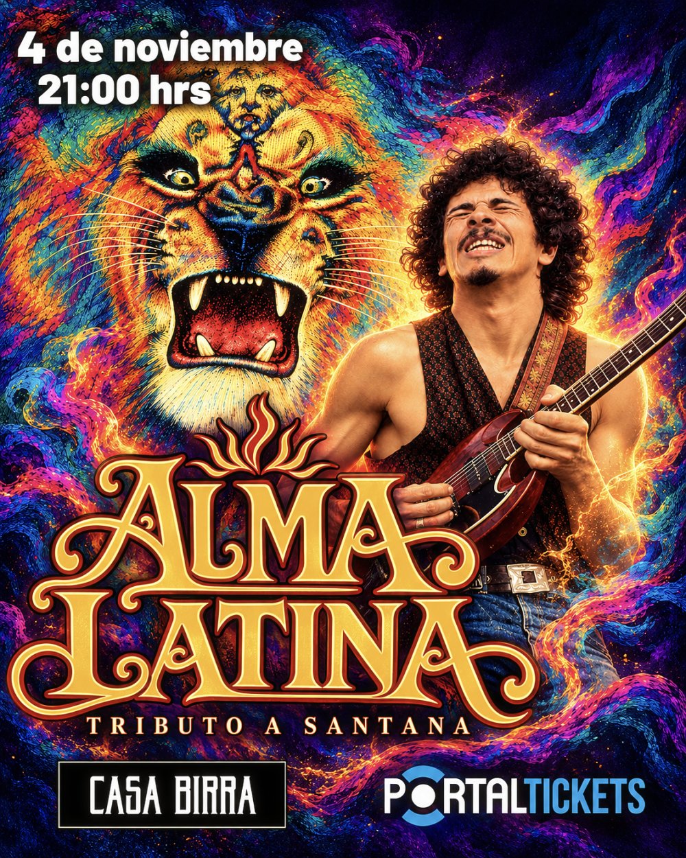 ALMA LATINA TRIBUTO A SANTANA