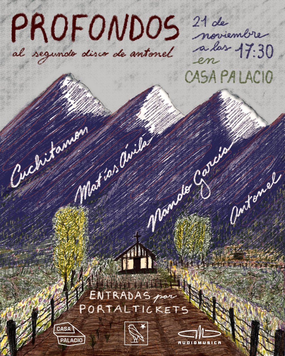 Antonel + Matías Ávila + Nando García + Cuchitamon: Profondos