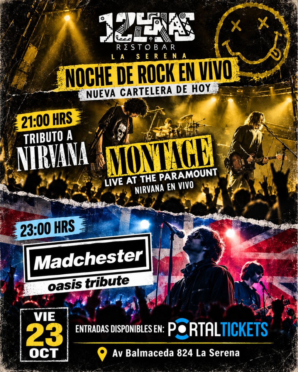 Experiencia Nirvana + Oasis