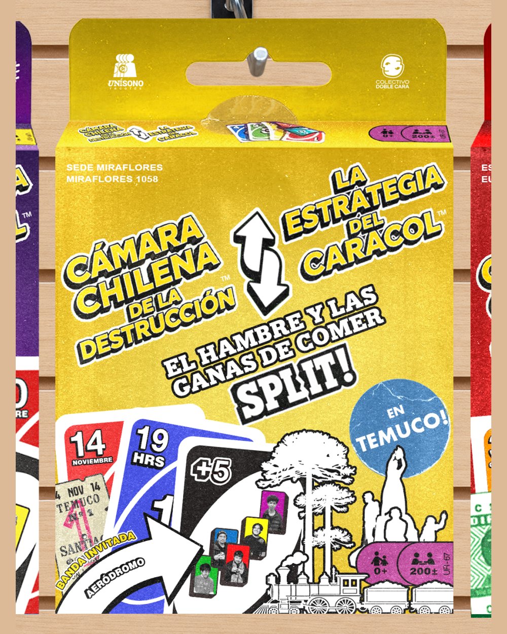 Lanzamiento el Hambre y las Ganas de Comer en Temuco
