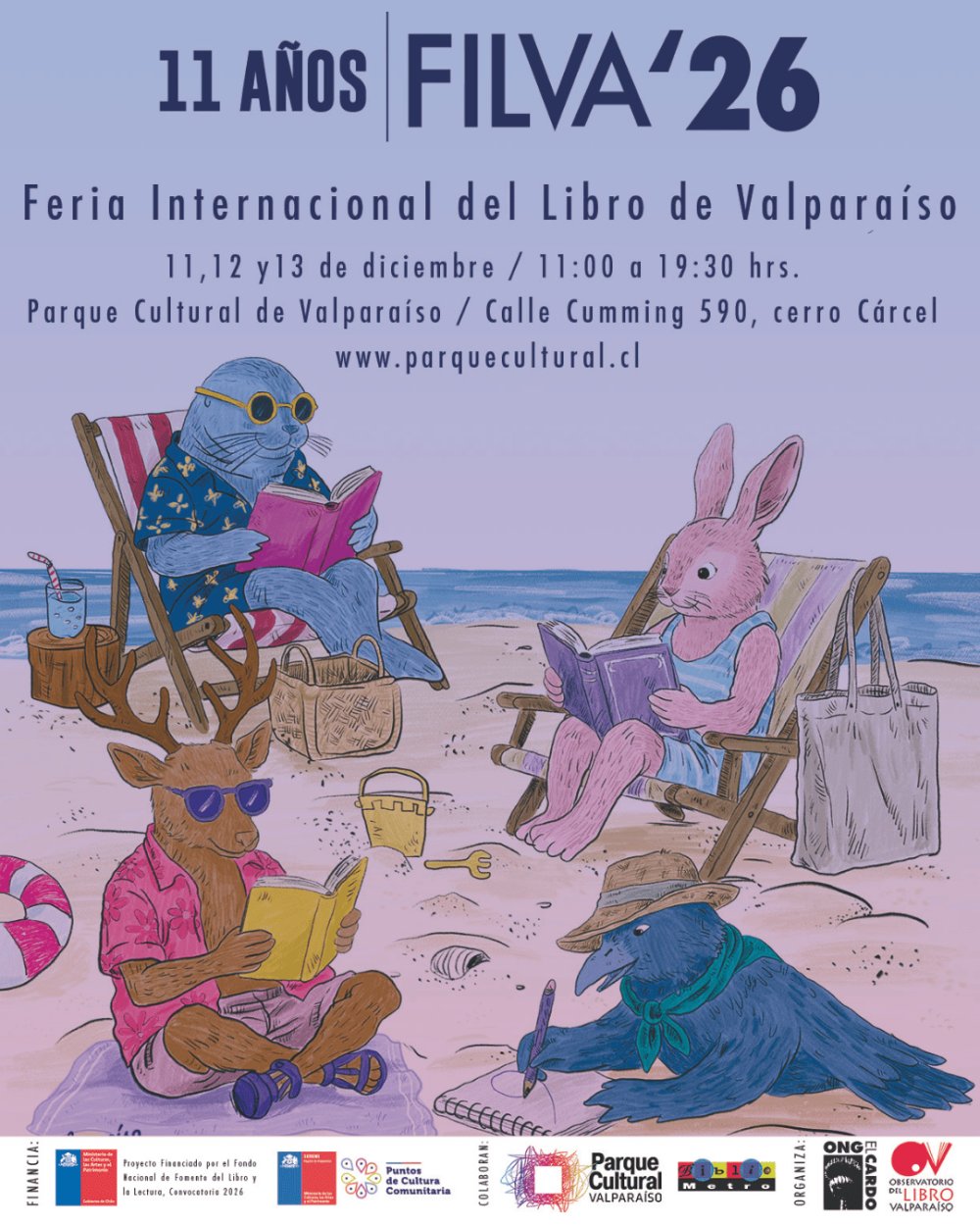 XI Filva 2026 - Feria Internacional del Libro de Valparaíso