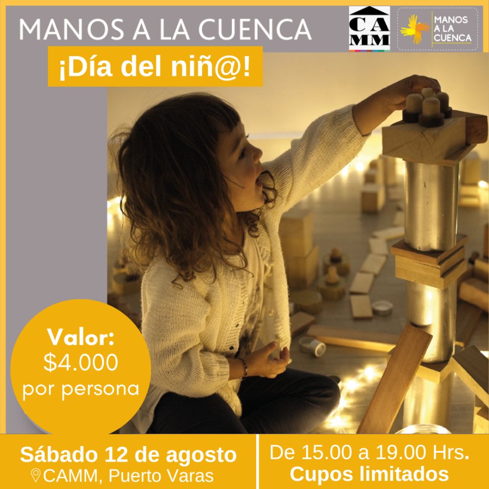Flyer Evento MANOS A LA CUENCA EN CAMM