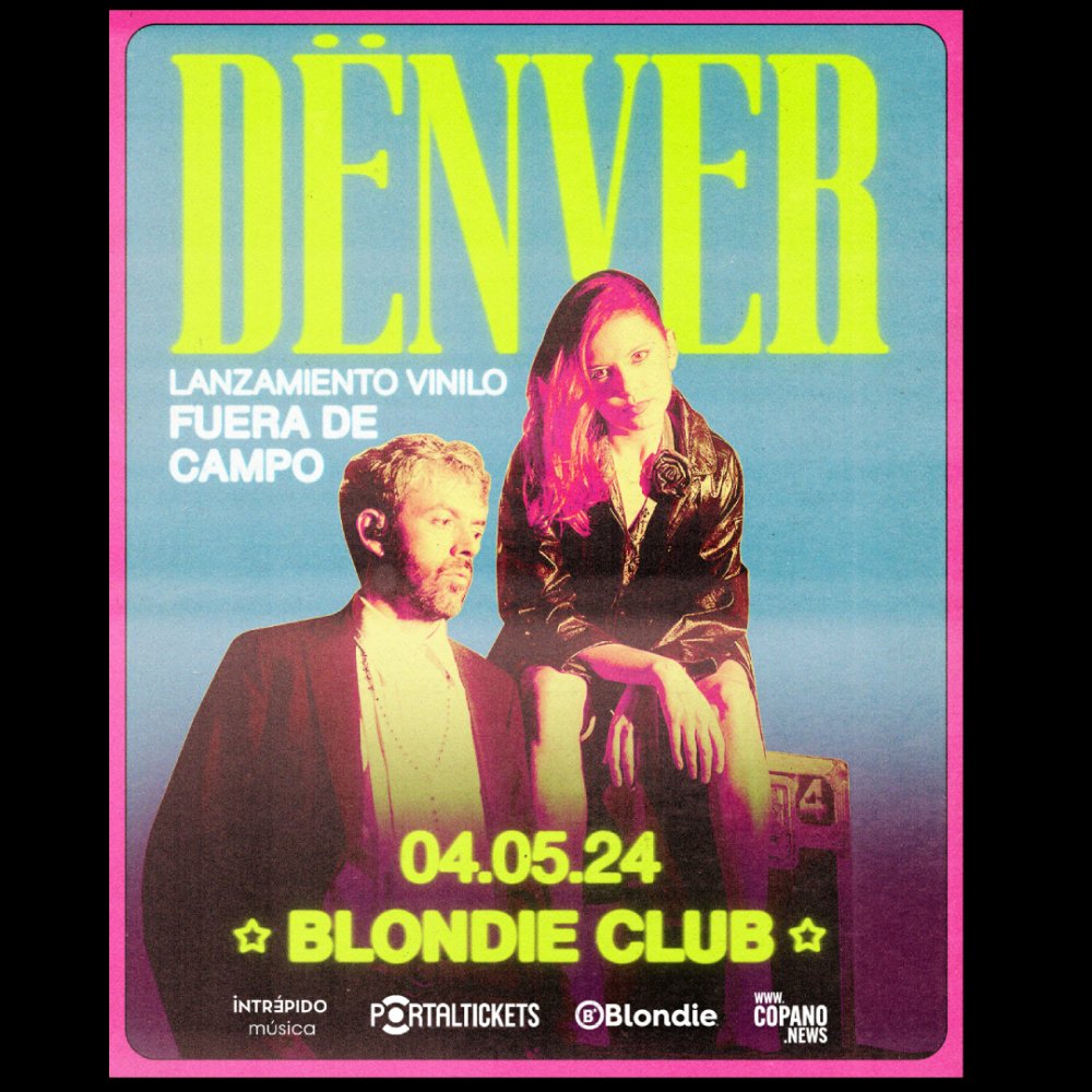 Flyer DËNVER EN BLONDIE CLUB