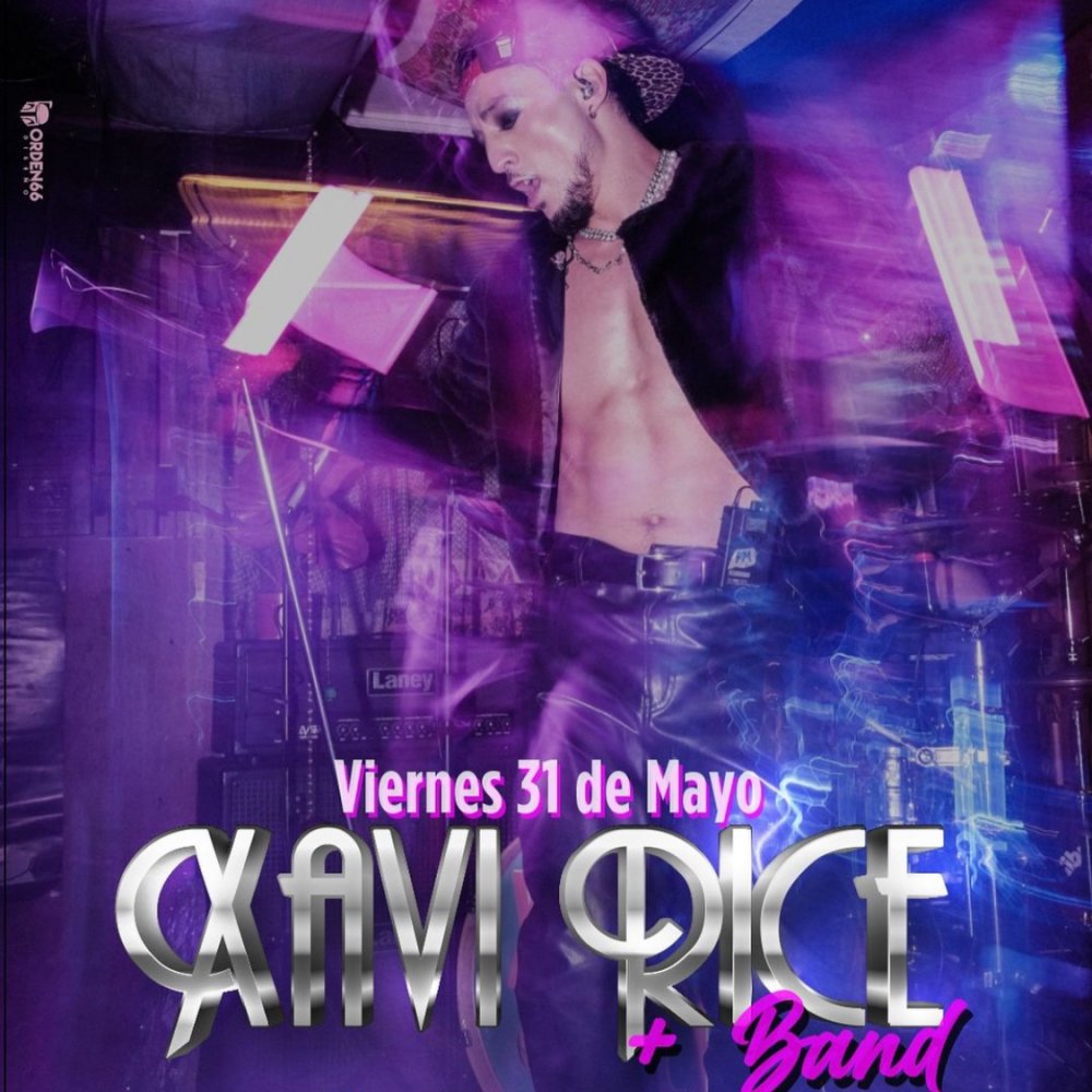Flyer XAVI RICE EN EL BARRIL DE ESMERALDA, VALDIVIA