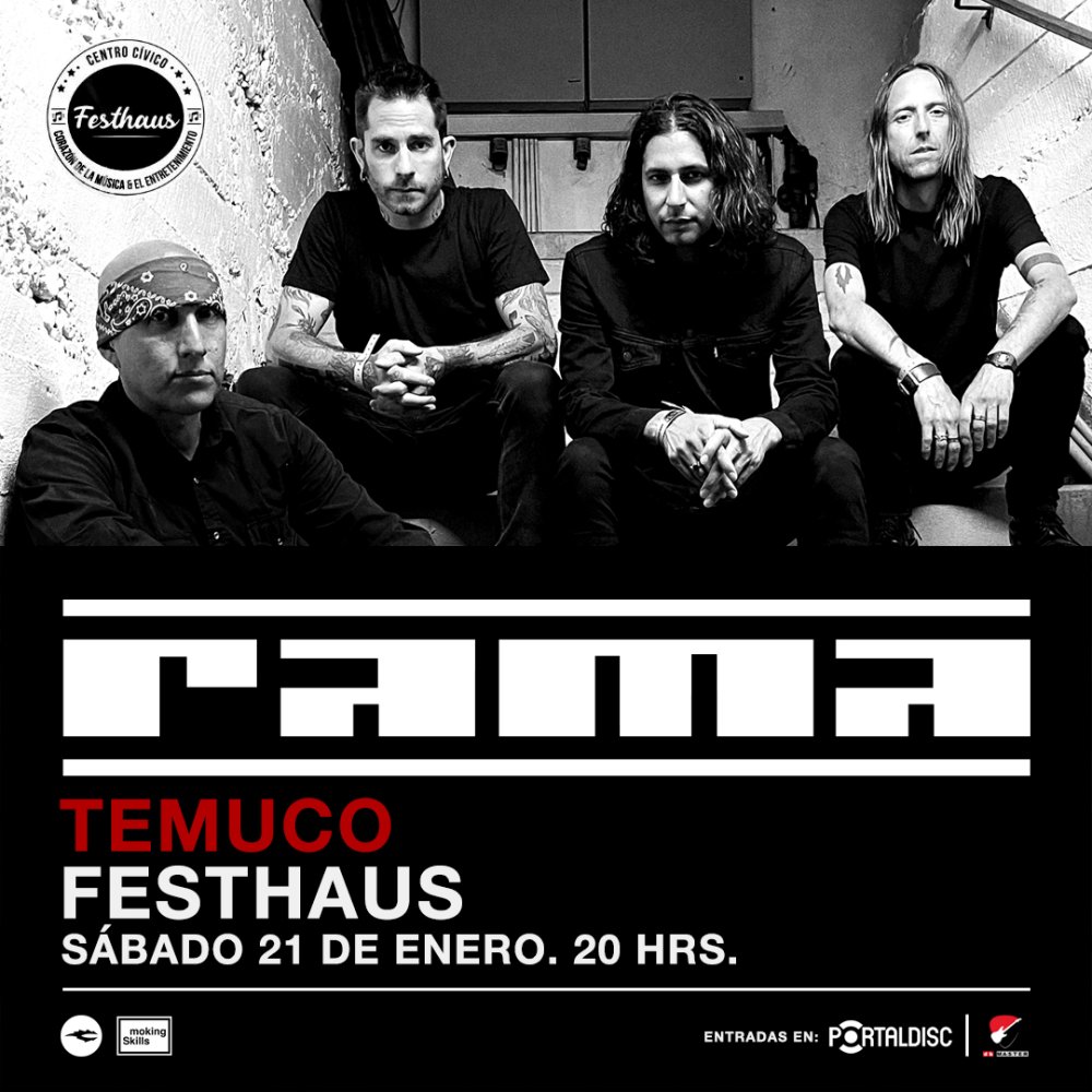 Flyer Evento RAMA EN FESTHAUS TEMUCO