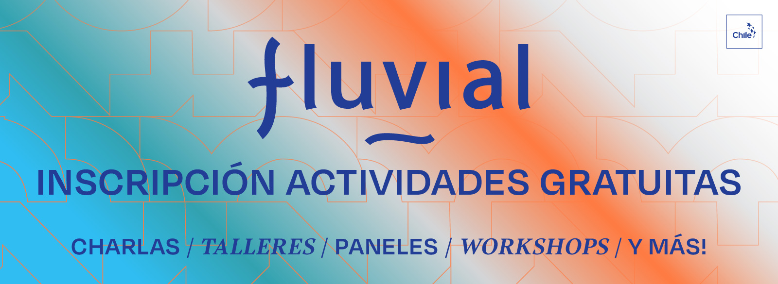 Flyer Evento FLUVIAL 2025 - ACTIVIDADES FORMATIVAS GRATUITAS