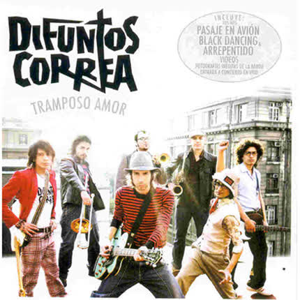 Carátula DIFUNTOS CORREA - Tramposo Amor