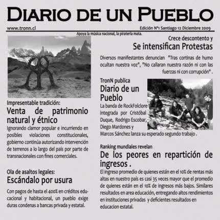 Carátula TRONN - Diario de un pueblo
