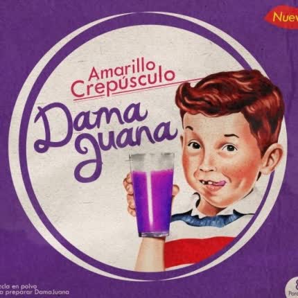 Carátula DAMA JUANA - Amarillo crepusculo