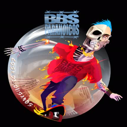 Carátula BBS PARANOICOS - Cosa de Gusanos