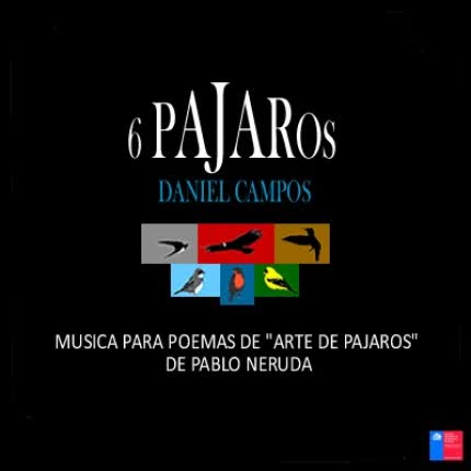 Carátula DANIEL CAMPOS - 6 Pájaros
