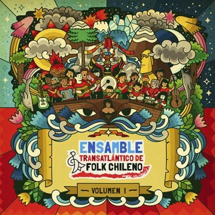 Carátula ENSAMBLE TRANSATLANTICO DE FOLK CHILENO - Volumen I