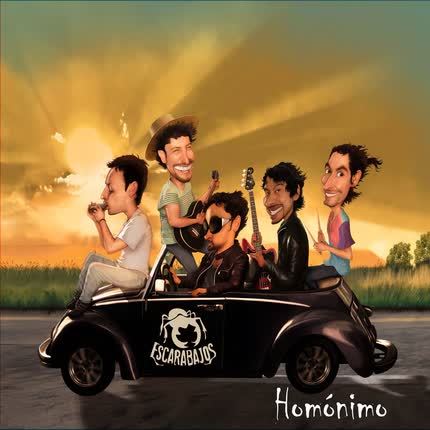 Carátula ESCARABAJOS - Homónimo