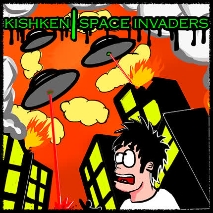 Carátula KISHKEN - Invasores Espaciales