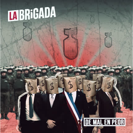 Carátula LA BRIGADA - De Mal en Peor