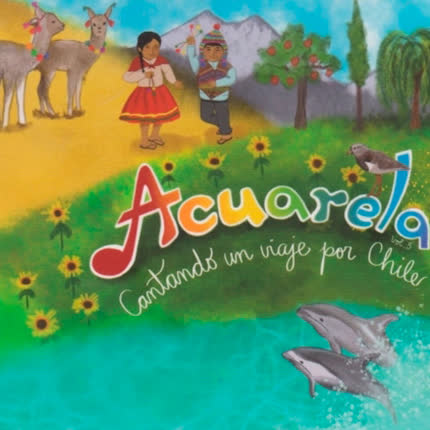 Carátula ACUARELA - Vol. 5 (Cantando un Viaje por Chile)