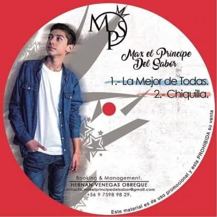 Carátula MAX EL PRINCIPE DEL SABOR - La Mejor de Todas