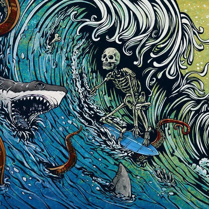 Carátula SOCRATES EL GUITARRISTA - Surfeando el Caos