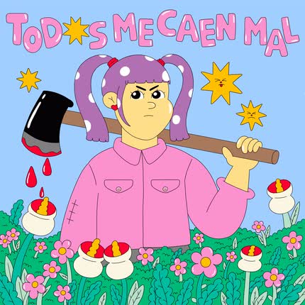 Carátula PODER FANTASMA - Todxs Me Caen Mal