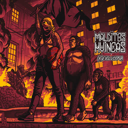 Carátula MALDITOS HUINCAS - Revoluciona