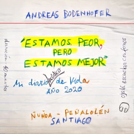 Carátula ANDREAS BODENHOFER - Estamos Peor Pero Estamos Mejor
