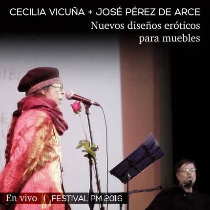 Carátula CECILIA VICUÑA Y JOSE PEREZ DE ARCE - Nuevos diseños eróticos para muebles