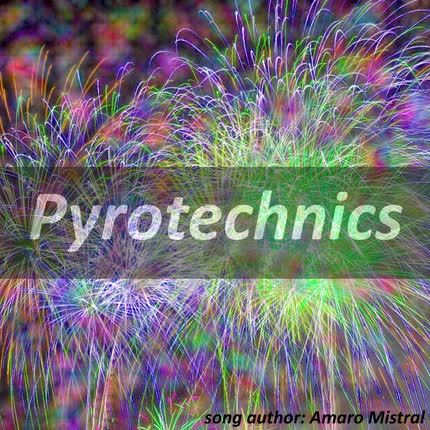 Carátula AMARO MISTRAL - Pyrotechnics
