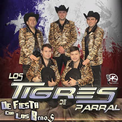 Carátula LOS TIGRES DE PARRAL - De Fiesta Con los Braos