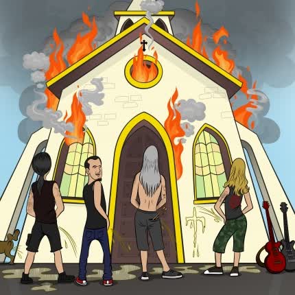 Carátula BASTARDOS - Falso Dios