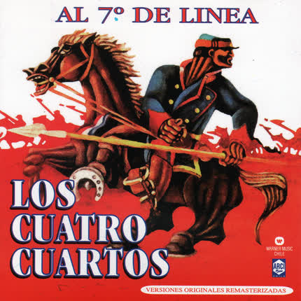 Carátula LOS CUATRO CUARTOS - Al Séptimo de Linea