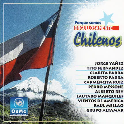Carátula VARIOS ARTISTAS - Porque Somos Orgullosamente Chilenos