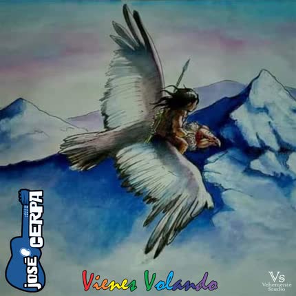 Carátula JOSE CERPA - Vienes Volando