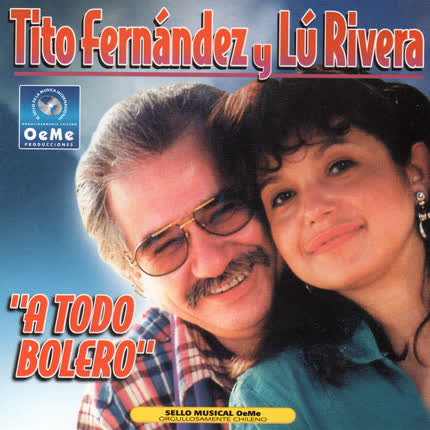 Carátula TITO FERNANDEZ Y LU RIVERA - A Todo Bolero
