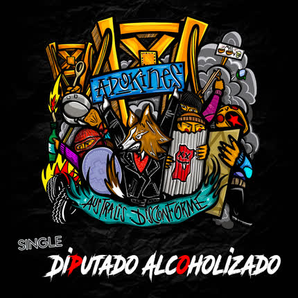 Carátula ADOKINES - Diputado Alcoholizado