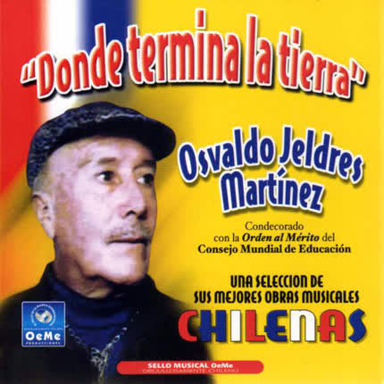 Carátula OSVALDO JELDRES MARTINEZ - Donde Termina la Tierra