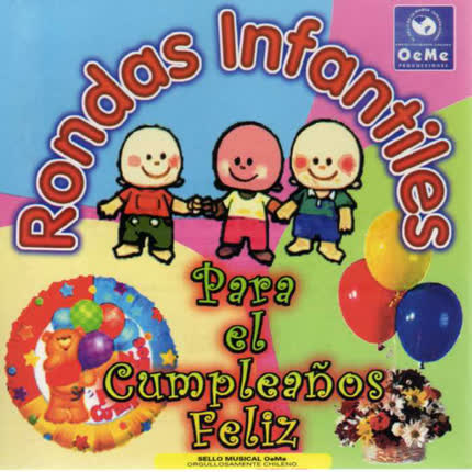 Carátula VARIOS ARTISTAS - Rondas Infantiles, Para el Cumpleaños Feliz