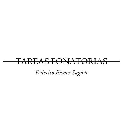 Carátula FEDERICO EISNER - Tareas Fonatorias