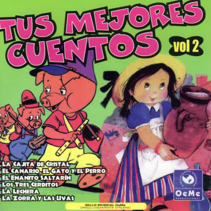 Carátula VARIOS ARTISTAS - Tus Mejores Cuentos Disco 2