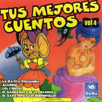 Carátula VARIOS ARTISTAS - Tus Mejores Cuentos Disco 4