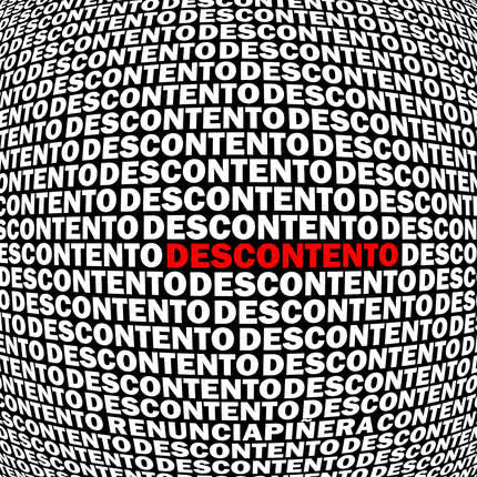 Carátula RAFA RIOZ - DESCONTENTO (Piñera Renuncia)