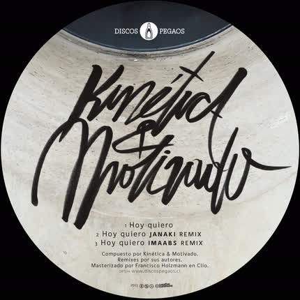 Carátula MOTIVADO & KINETICA - Hoy Quiero