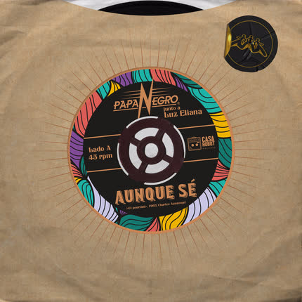 Carátula PAPANEGRO & LUZ ELIANA - Aunque Sé