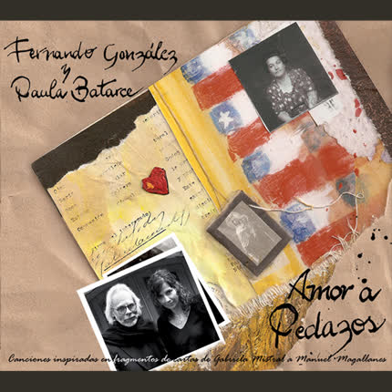 Carátula FERNANDO GONZALEZ Y PAULA BATARCE - Amor a pedazos